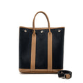 HERMES GARDEN FILE 28 CANVAS/NEGONDA BLACK/BEIGE DE WEIMAR SHW
