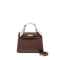 HERMES KELLY 25 MADAME MOKA GHW