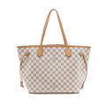 LOUIS VUITTON NEVERFULL MM DAMIER AZUR GHW