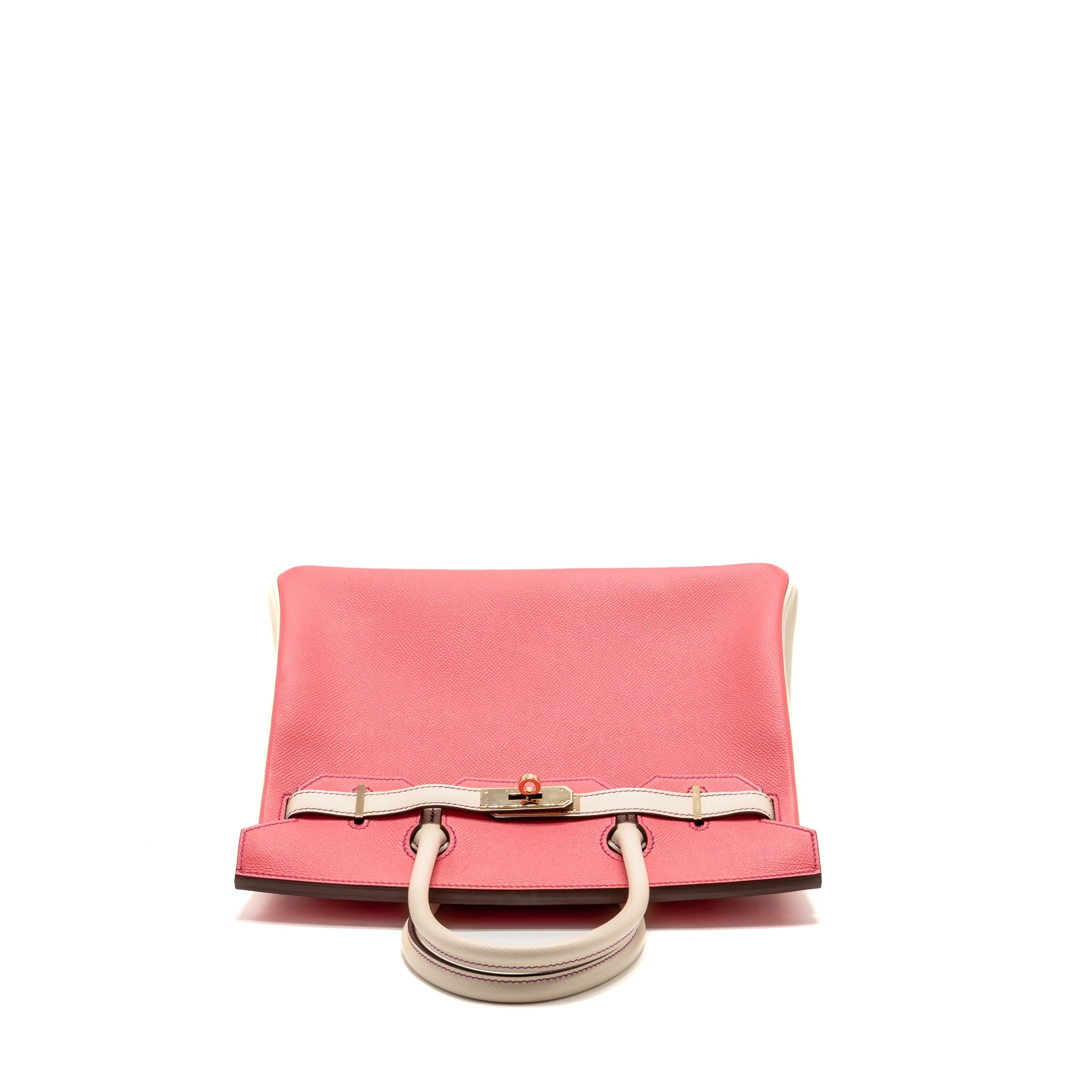 HERMES BIRKIN 30 SPECIAL ORDER EPSOM ROSE AZALEE / CRAIE LGHW