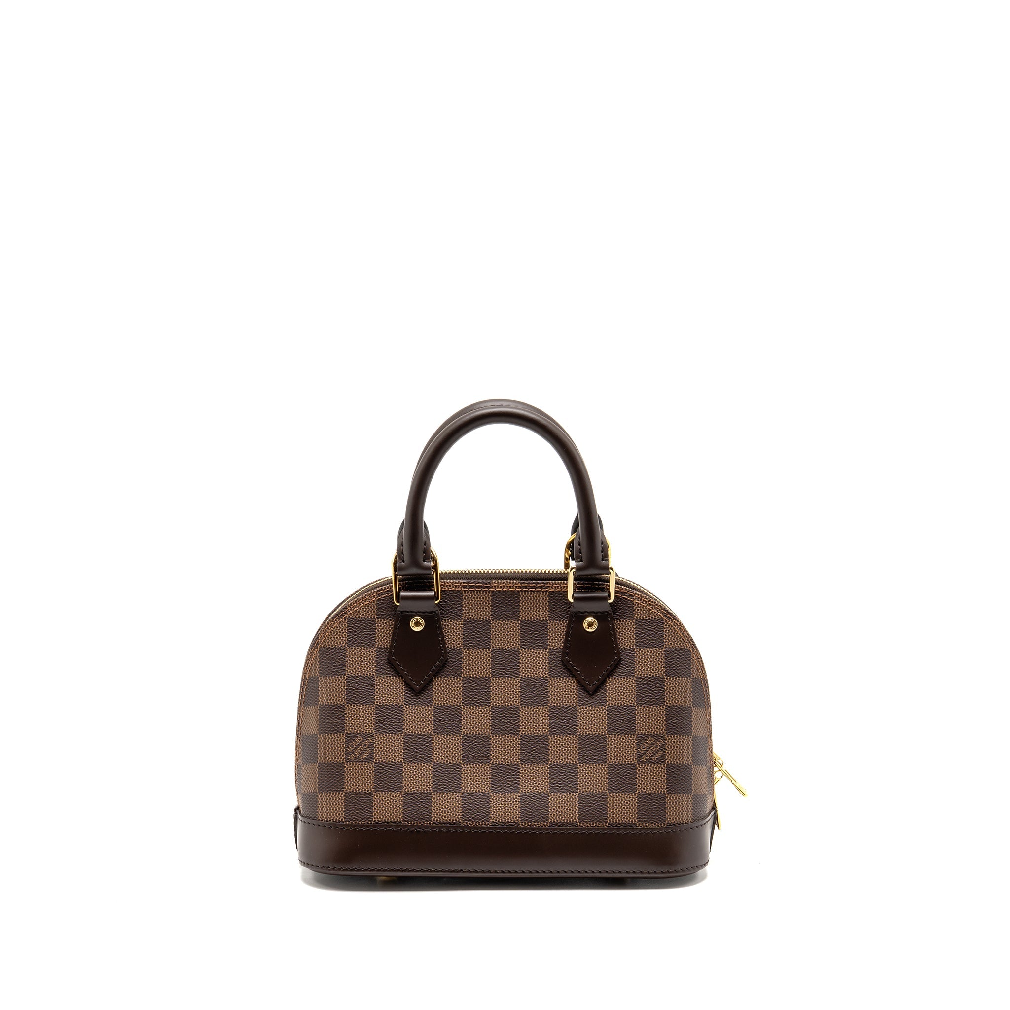 LOUIS VUITTON ALMA BB DAMIER EBENE GHW