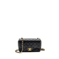 CHANEL MINI RECTANGULAR FLAP BAG CAVIAR BLACK GHW