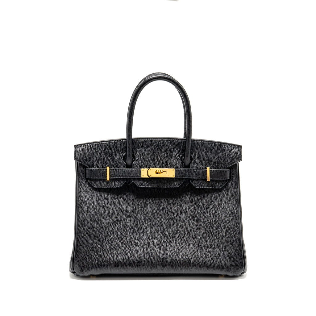 HERMES BIRKIN 30 EPSOM BLACK GHW