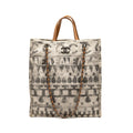 CHANEL ILIAD SHOPPING TOTE BAG PRINTED CANVAS/LEATHER MULTICOLOURED SHW