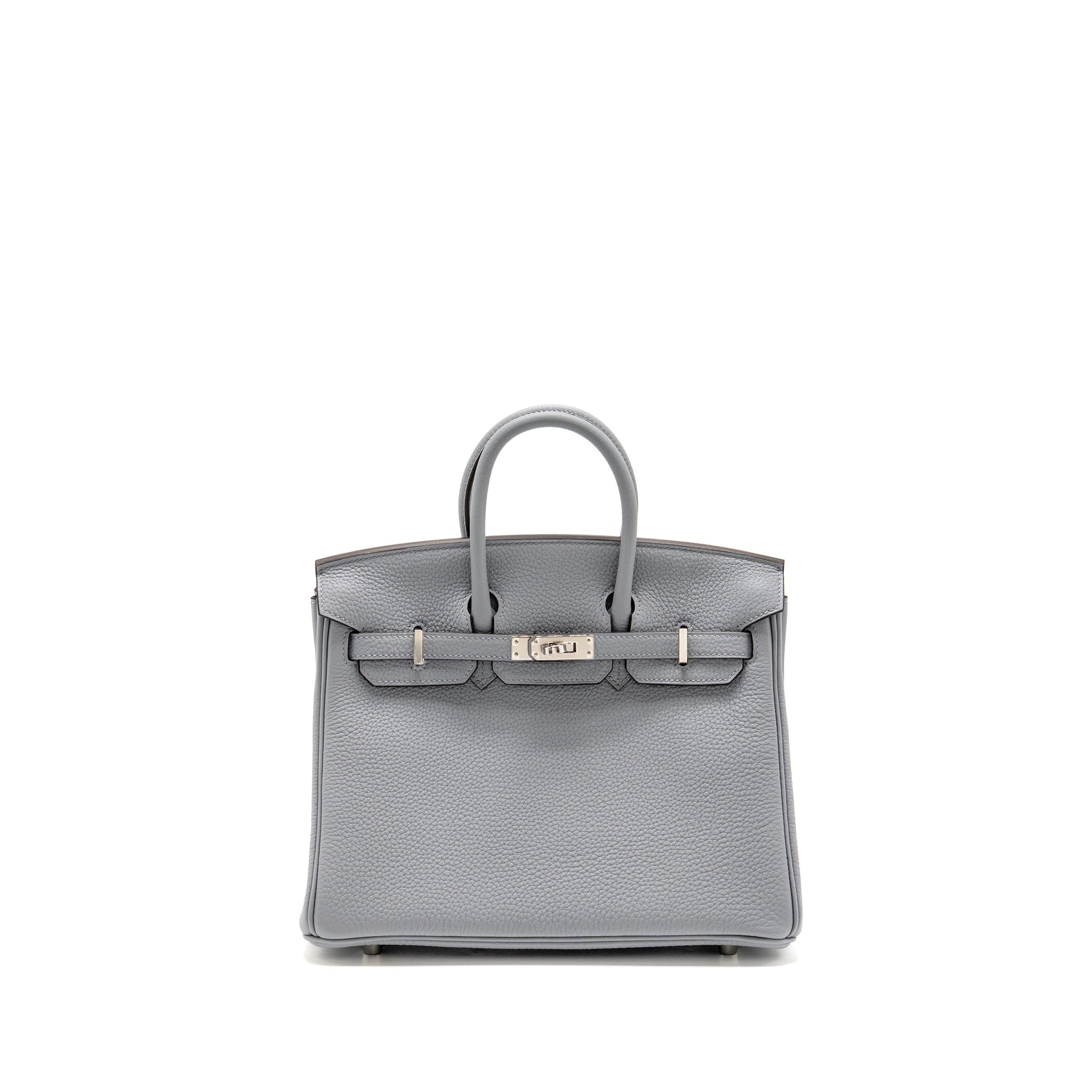 HERMES BIRKIN 25 TOGO GRIS PANTIN SHW