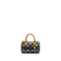LOUIS VUITTON NANO SPEEDY BLACK MONOGRAM MULTICOLOUR GHW