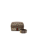 GUCCI SIZE 85 OPHIDIA SMALL BELT BAG GG SUPREME CANVAS GHW