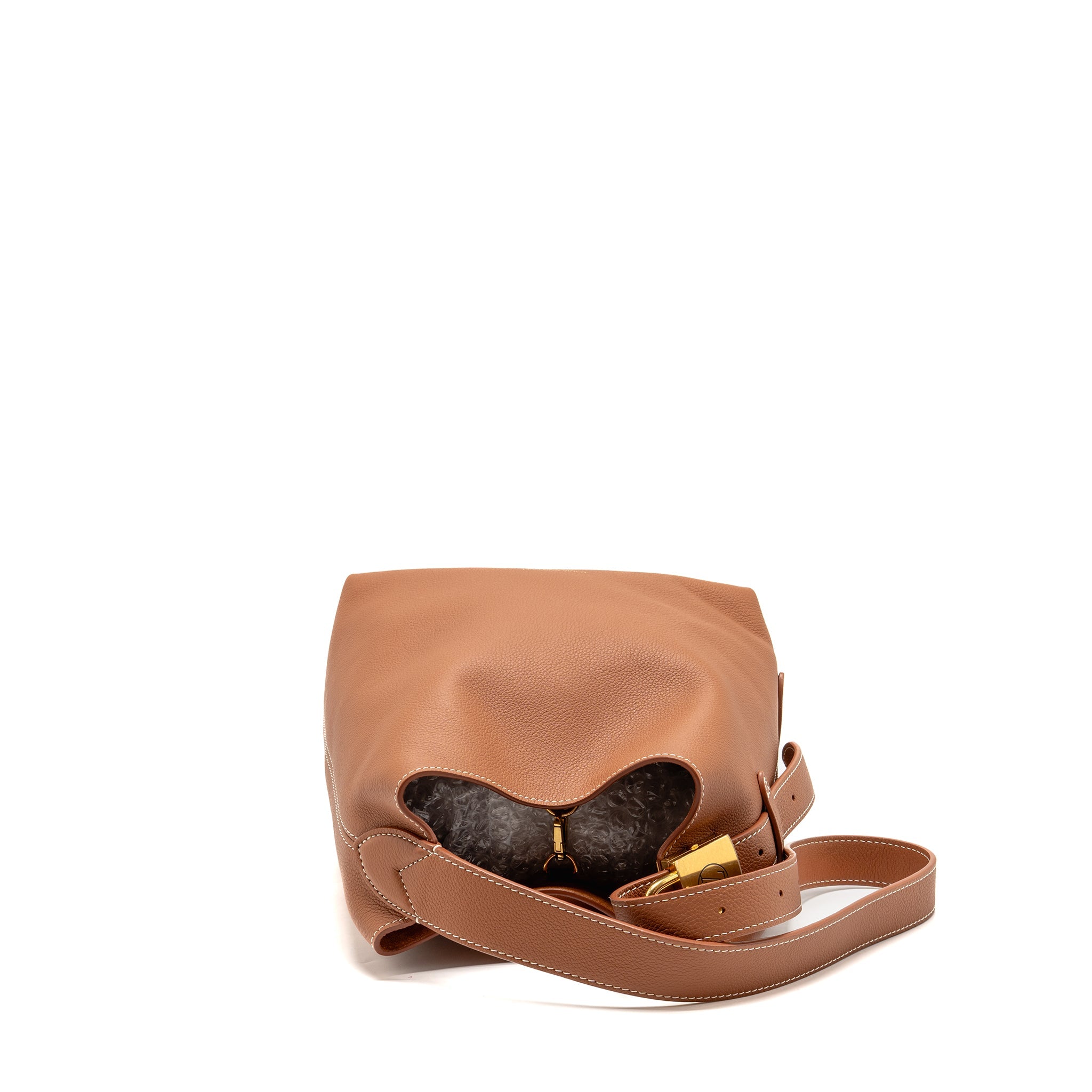 LOUIS VUITTON LOW KEY HOBO PM SMOOTH CALFSKIN COGNAC GHW