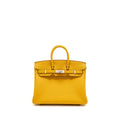 HERMES BIRKIN 25 TOGO JAUNE AMBER SHW