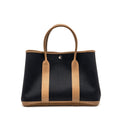 HERMES GARDEN PARTY 36 CANVAS/ NEGONDA BLACK/ ALEZAN SHW