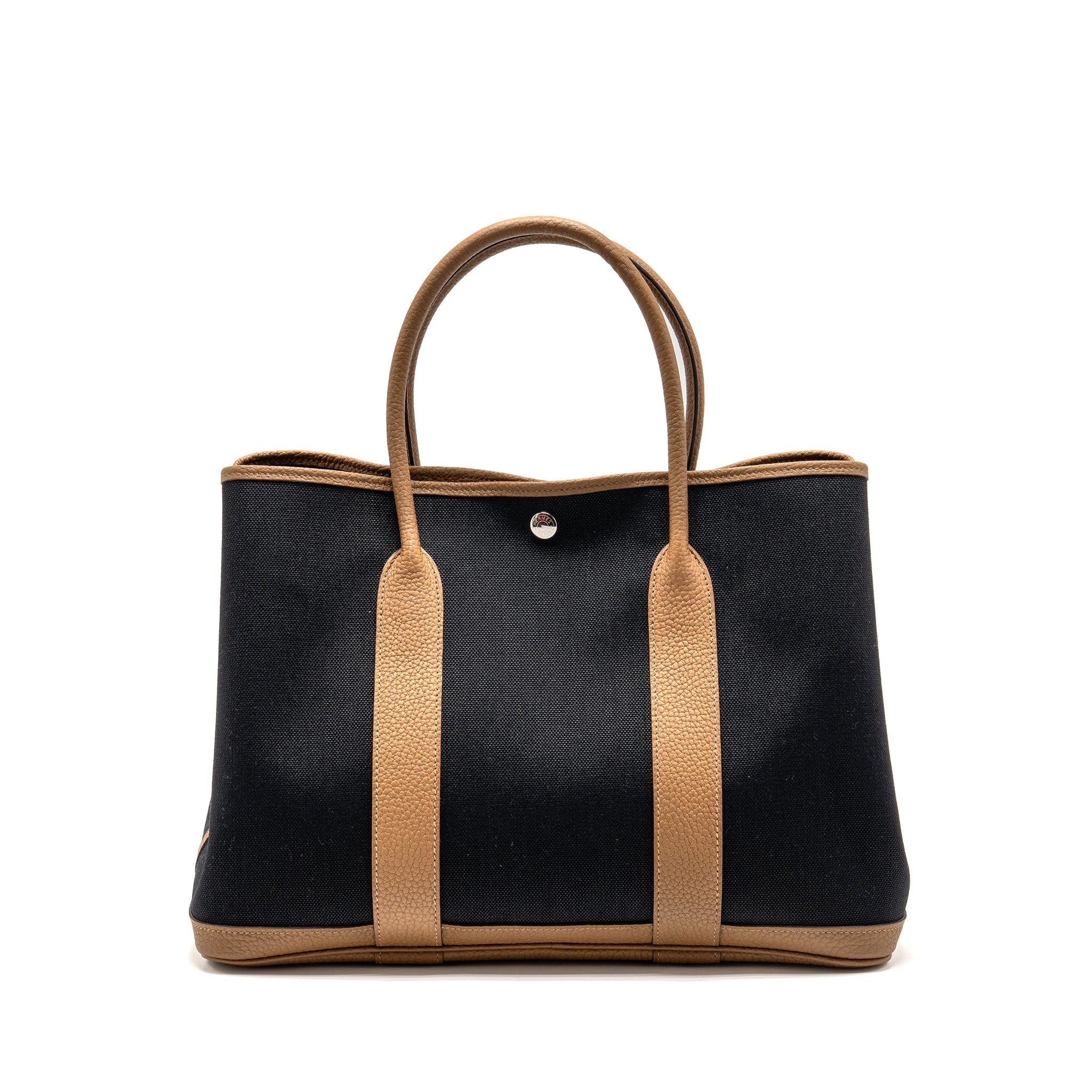 HERMES GARDEN PARTY 36 CANVAS/ NEGONDA BLACK/ ALEZAN SHW