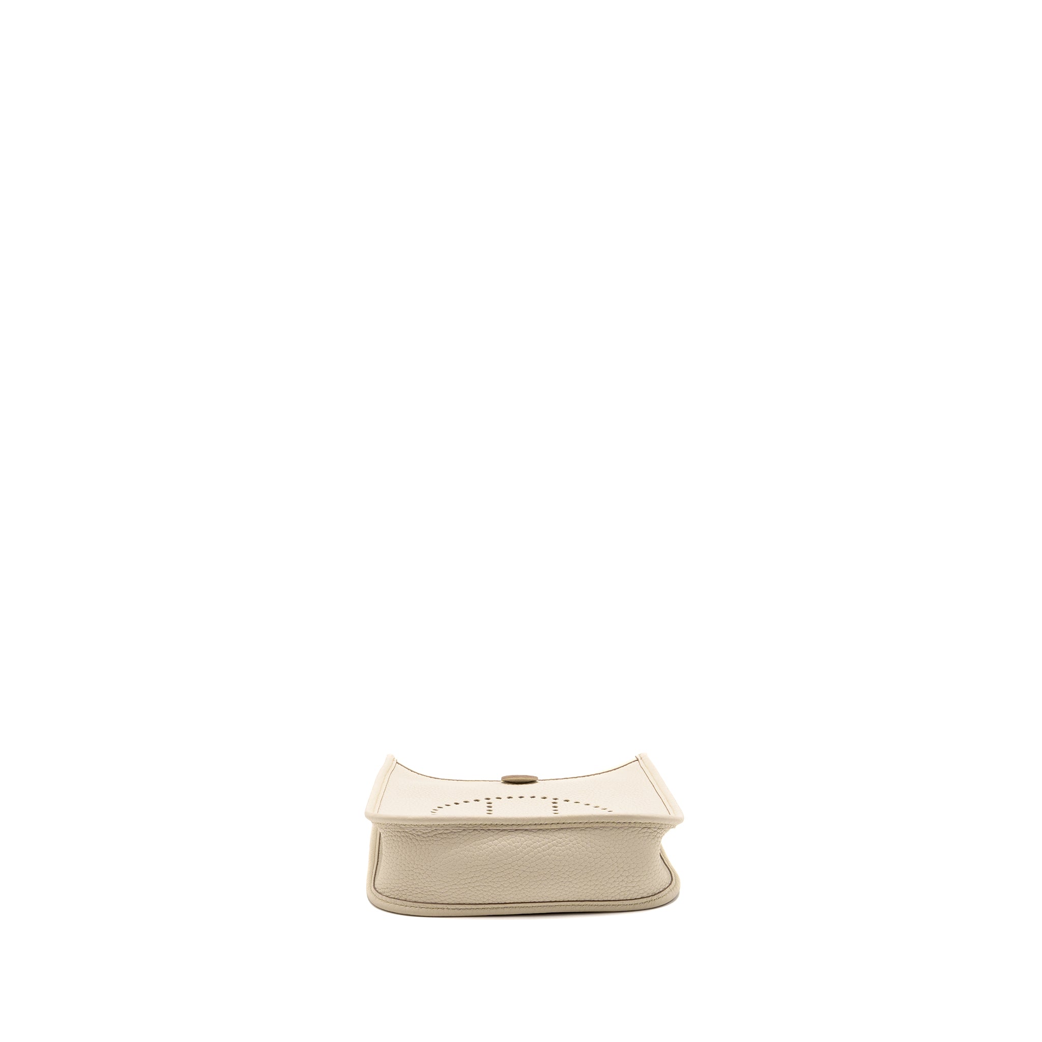 HERMES MINI EVELYNE CLEMENCE BETON GHW