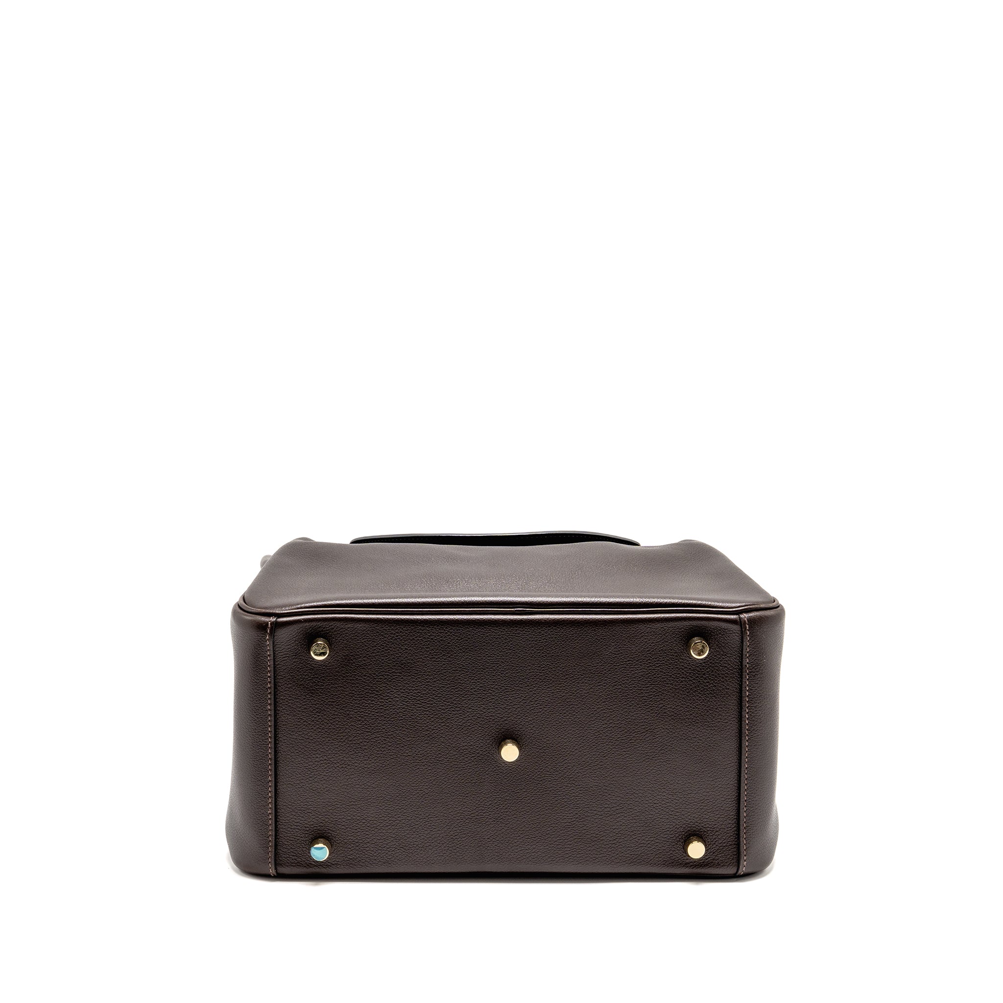 HERMES LINDY 30 EVERGRAIN EBENE GHW