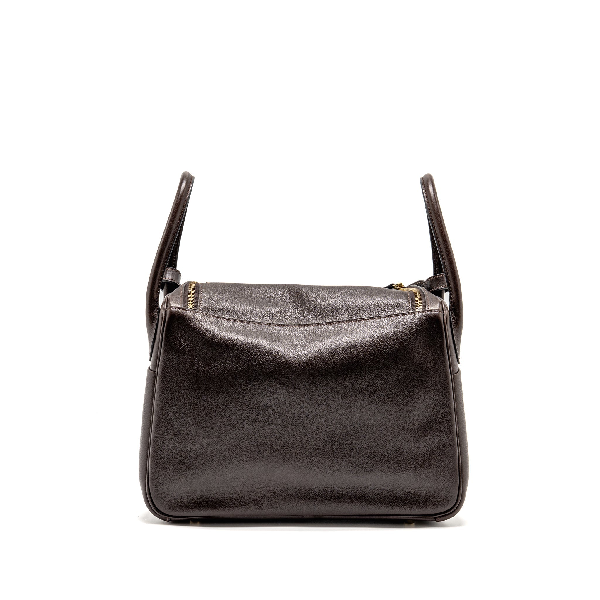 HERMES LINDY 30 EVERGRAIN EBENE GHW