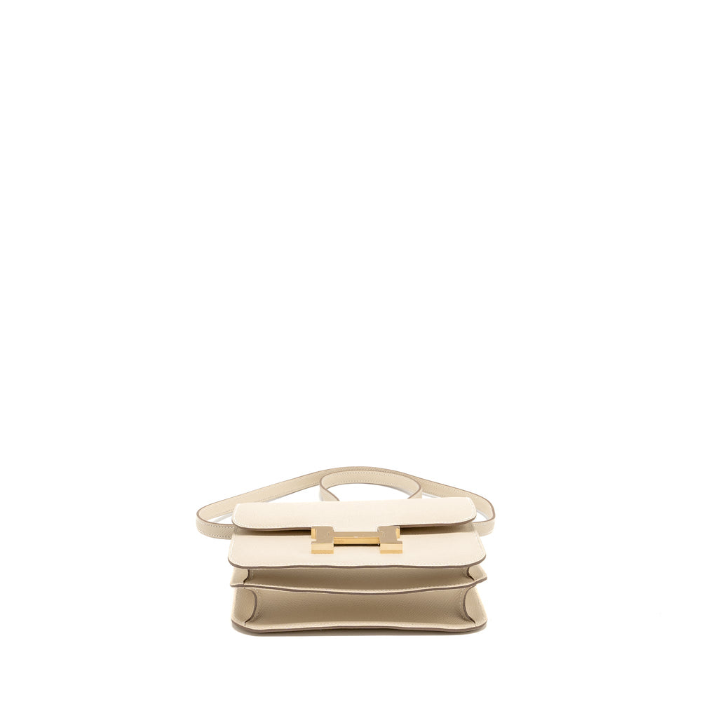 HERMES MINI CONSTANCE EPSOM CRAIE LGHW