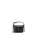 CHANEL 25C QUILTED HOBO BAG CAVIAR BLACK GHW (MICROCHIP)