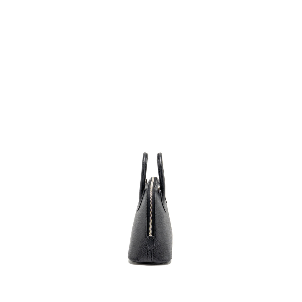 HERMES MINI BOLIDE CHEVRE MYSORE BLACK SHW