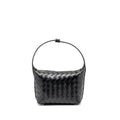 BOTTEGA VENETA MINI WALLACE SHOULDER BAG CALFSKIN BLACK GHW