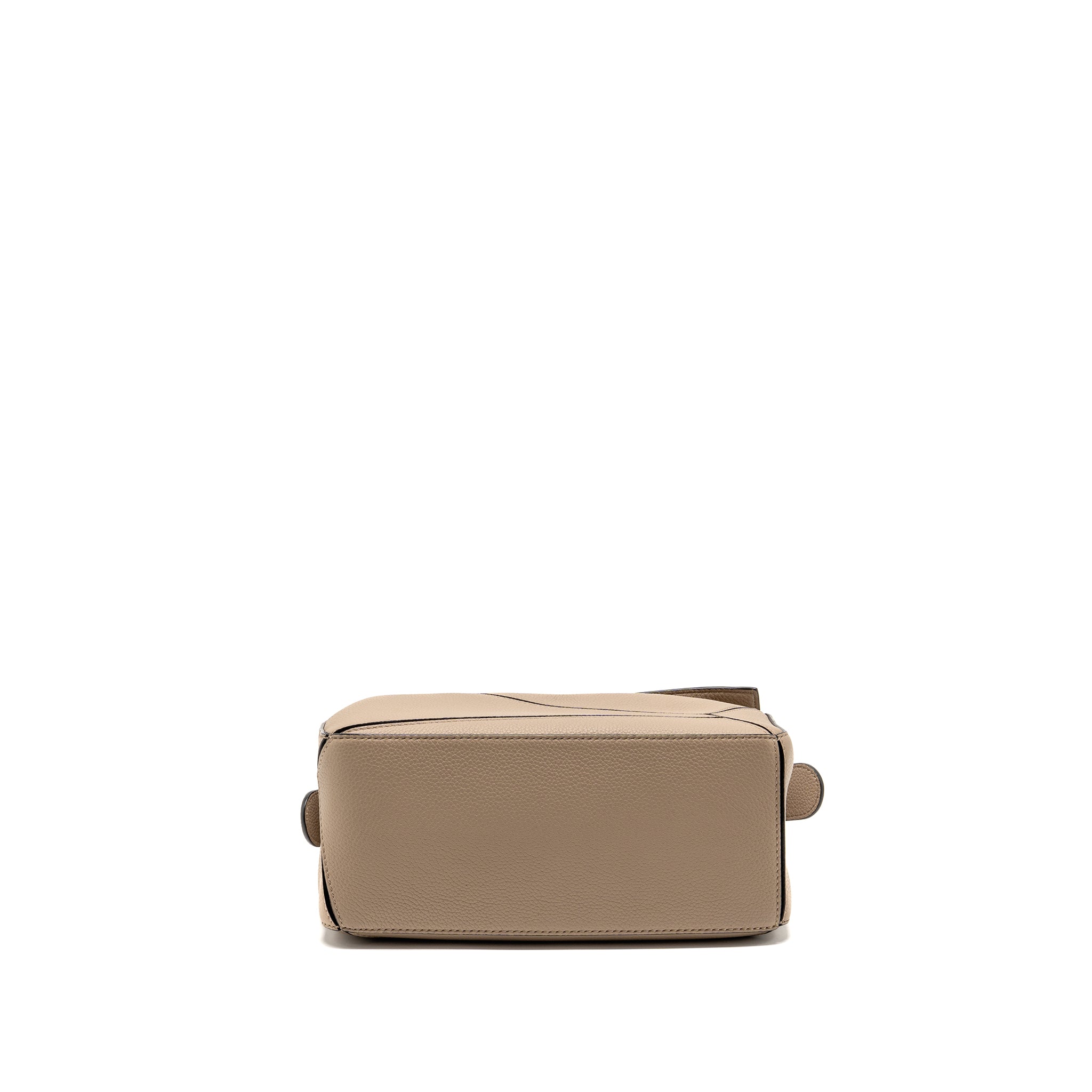 LOEWE SMALL PUZZLE BAG GRAINED CALFSKIN SAND GHW