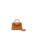 HERMES MINI KELLY II EPSOM GOLD GHW