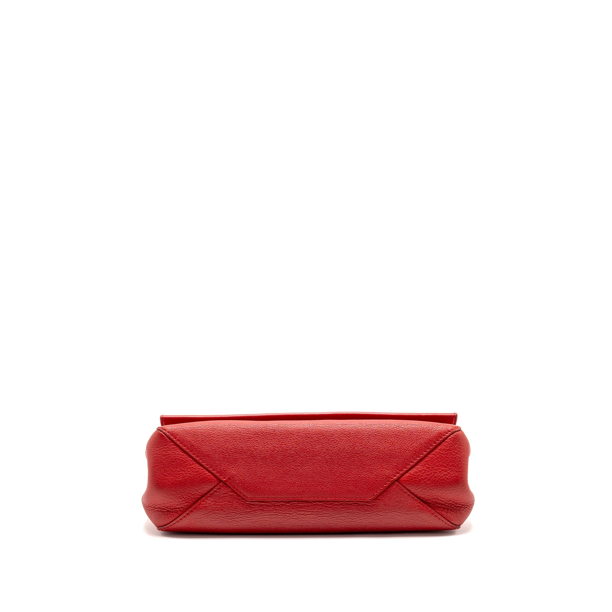 LOUIS VUITTON LOCKME BAG CALFSKIN RED SHW