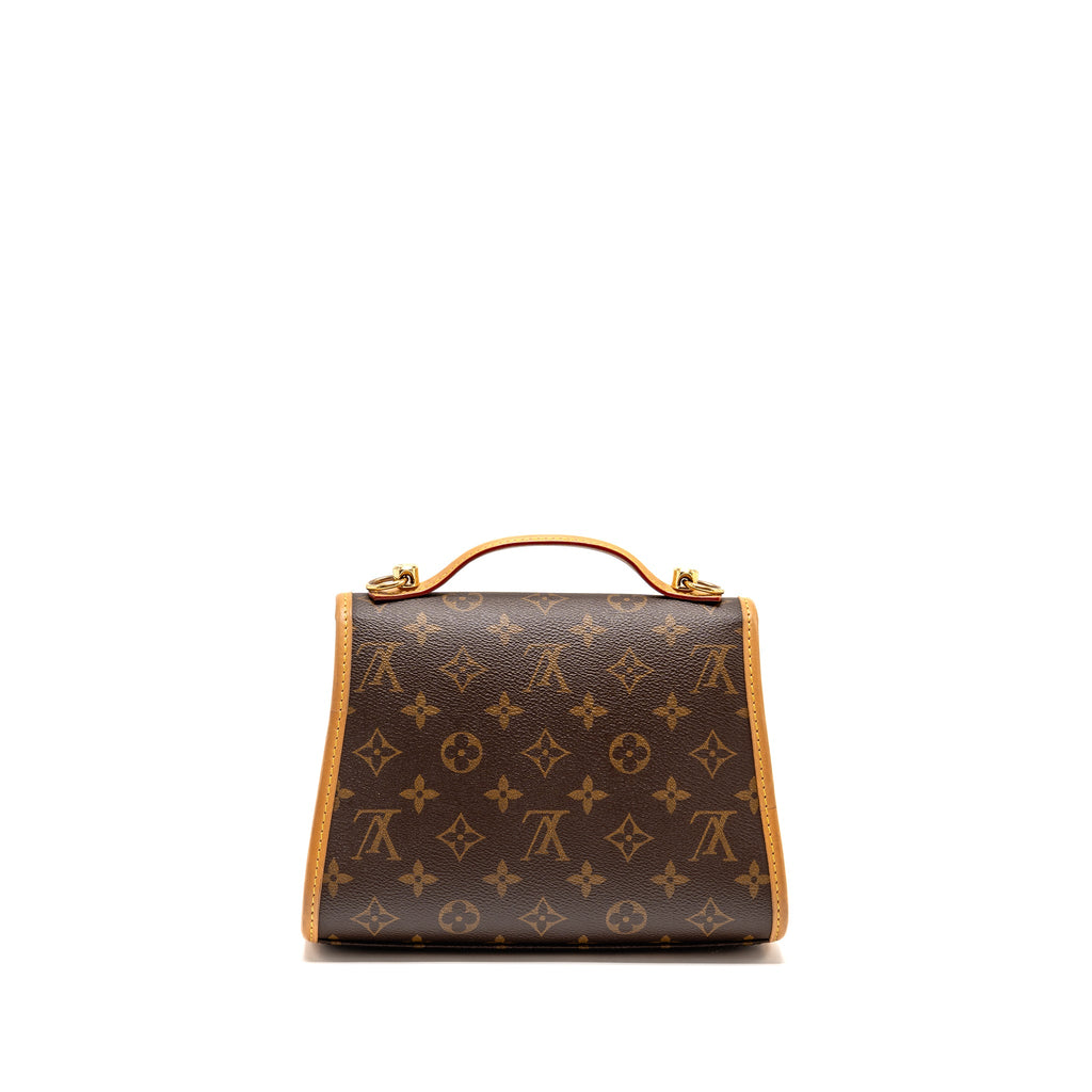 LOUIS VUITTON IVY BAG MONOGRAM CANVAS GHW