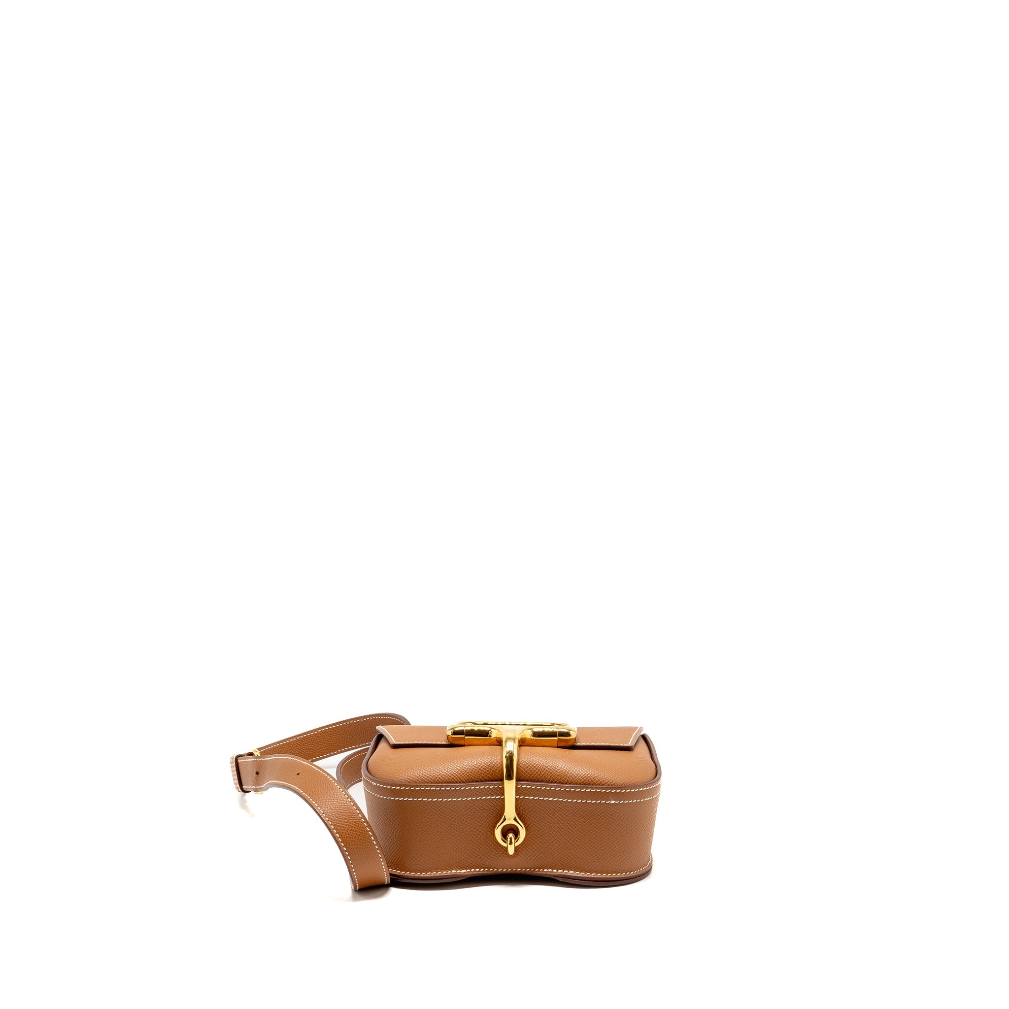 HERMES MINI DELLA CAVALLERIA EPSOM GOLD GHW