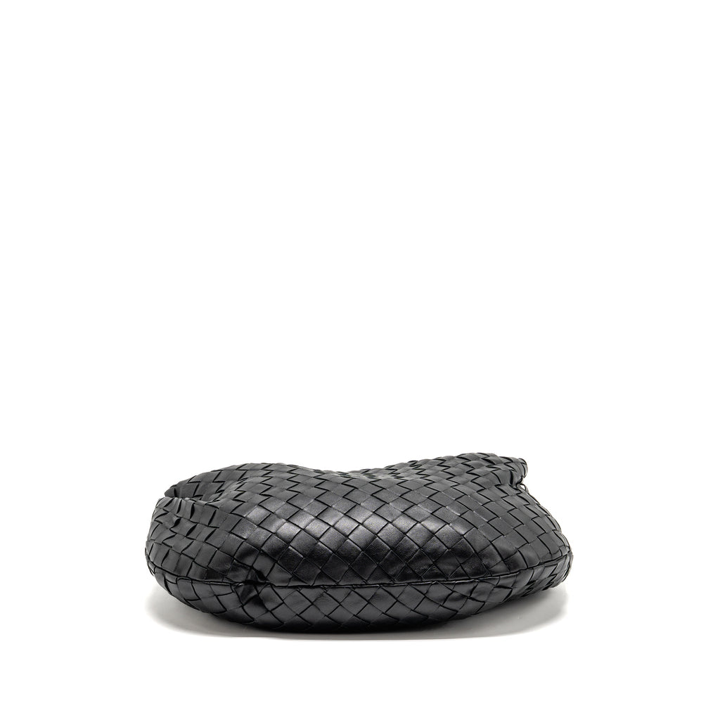 BOTTEGA VENETA SMALL JODIE LAMBSKIN BLACK SHW