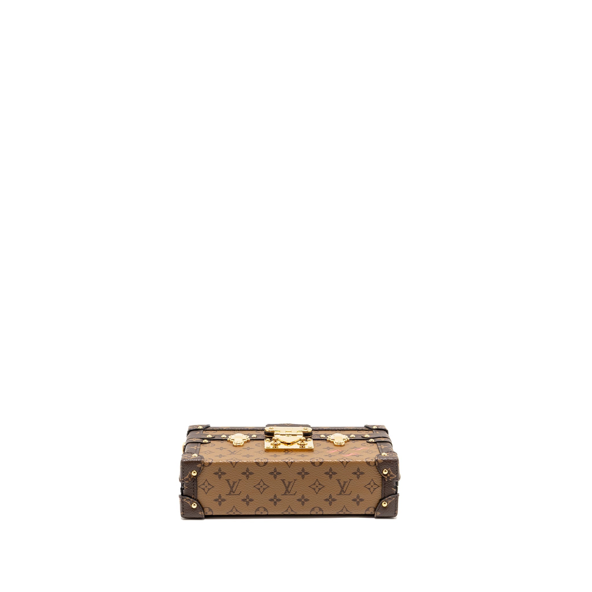 LOUIS VUITTON PETIT MALLE MONOGRAM REVERSE CANVAS GHW