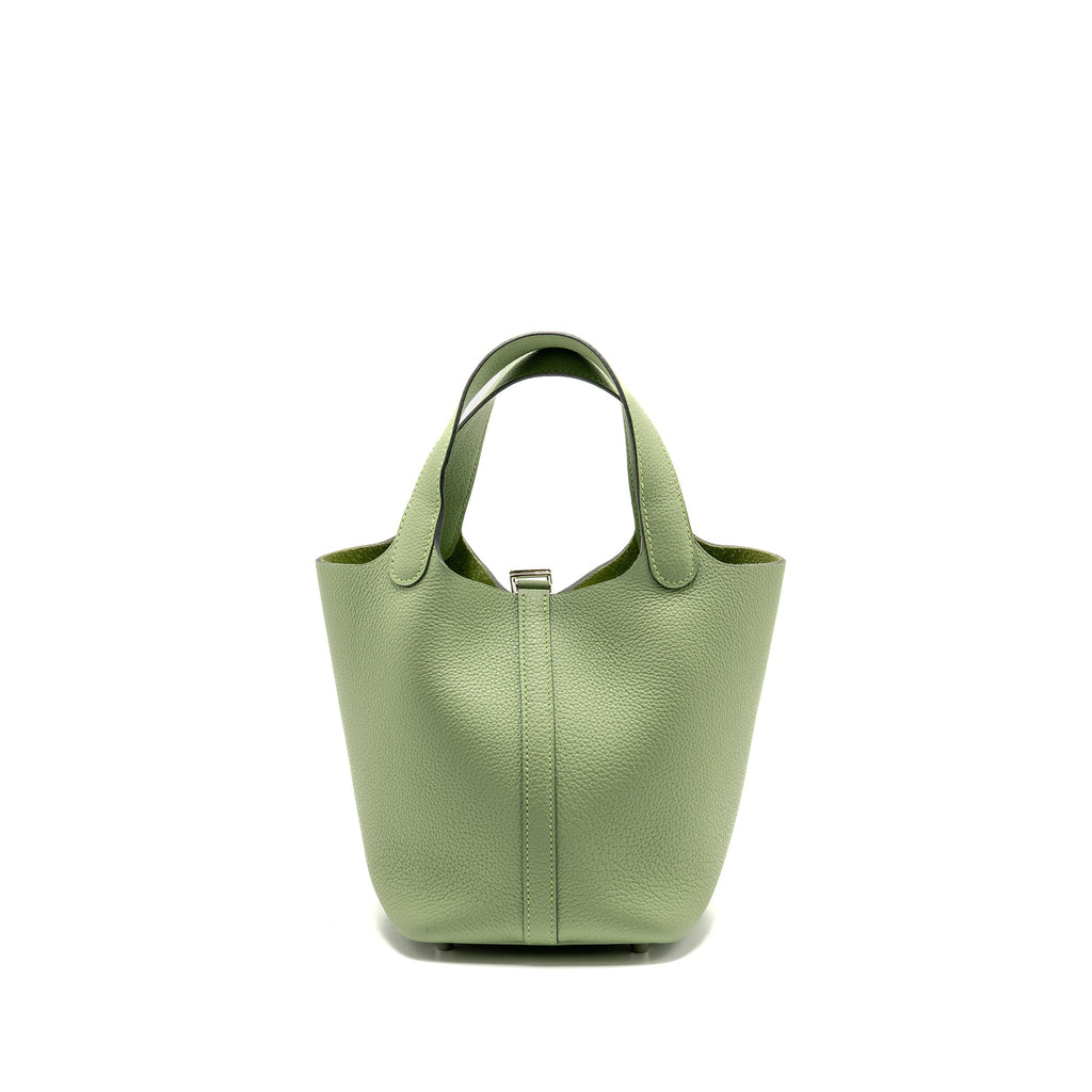 HERMES PICOTIN 18 MAURICE VERT CRIQUET SHW