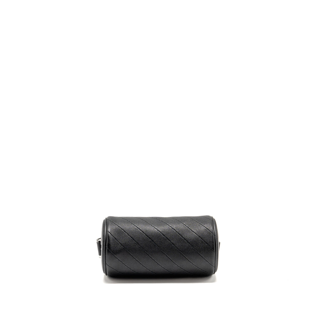 GUCCI BLONDIE MINI SHOULDER BAG LEATHER BLACK SHW