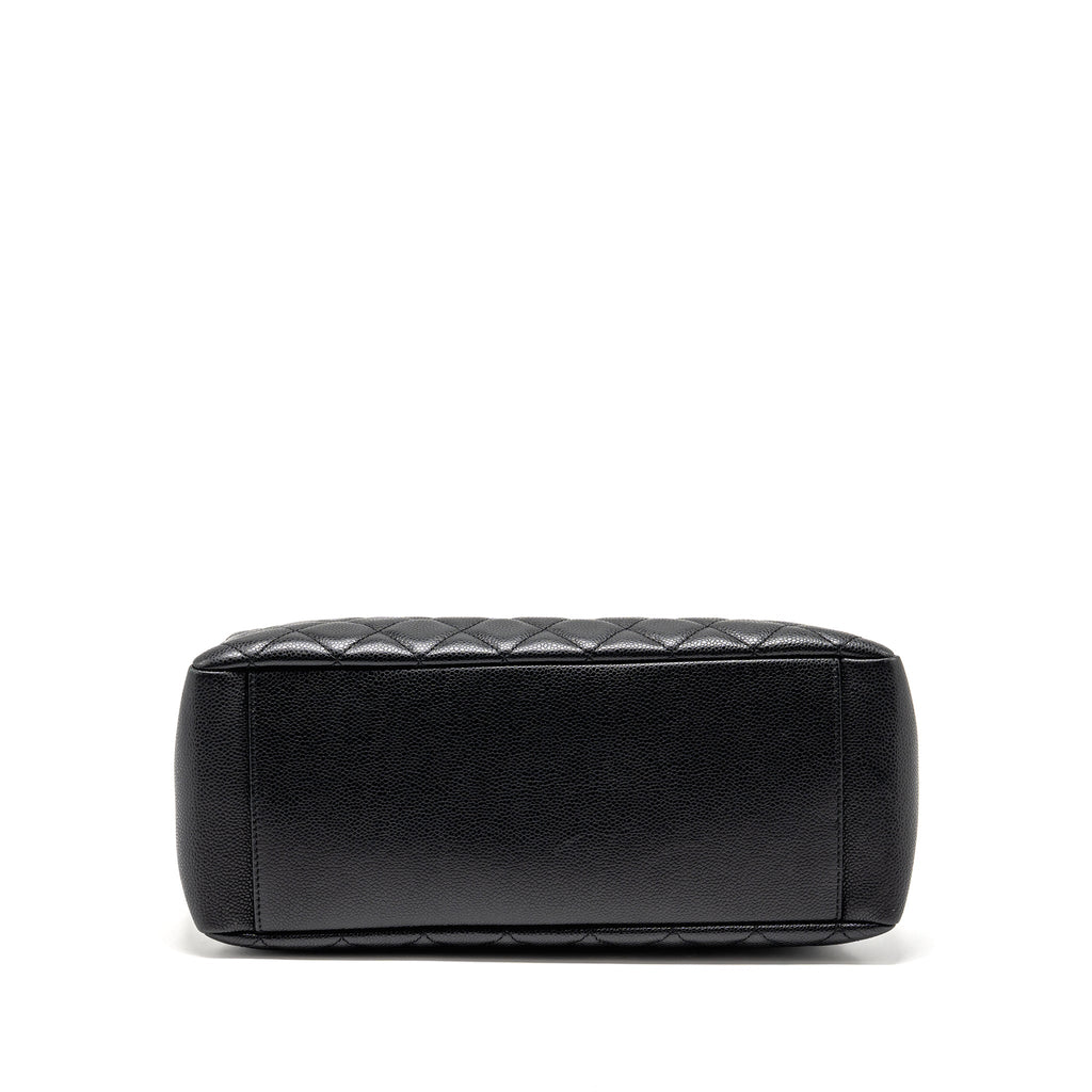CHANEL GRAND SHOPPING TOTE / GST CAVIAR BLACK GHW