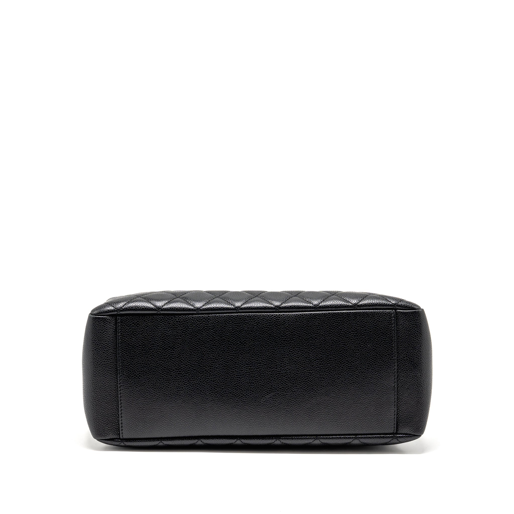 CHANEL GRAND SHOPPING TOTE / GST CAVIAR BLACK GHW