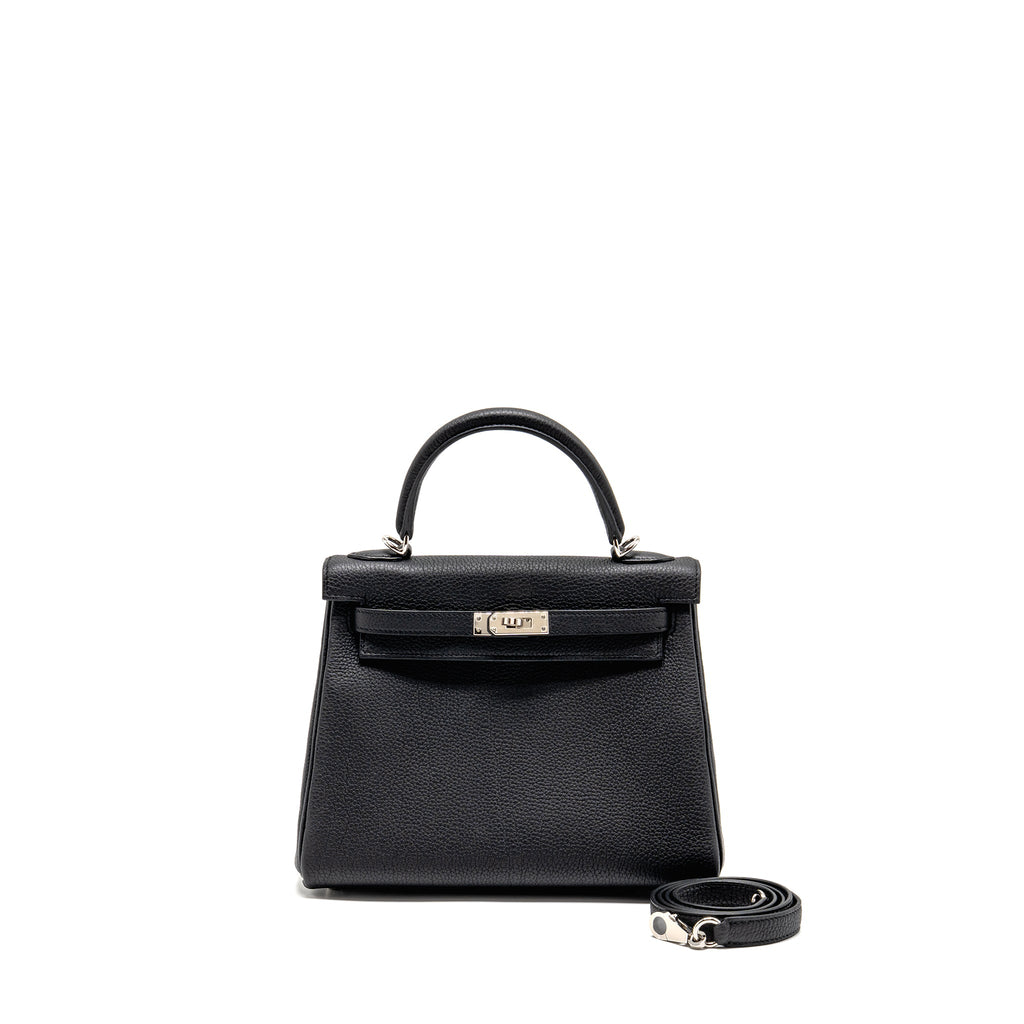 HERMES KELLY 25 TOGO BLACK SHW