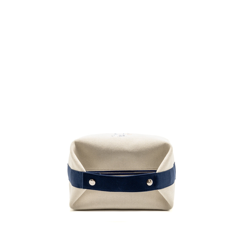 HERMES BRIDE-A-BRAC CABRIOLE CASE , LARGE MODEL GRIS PERLE
