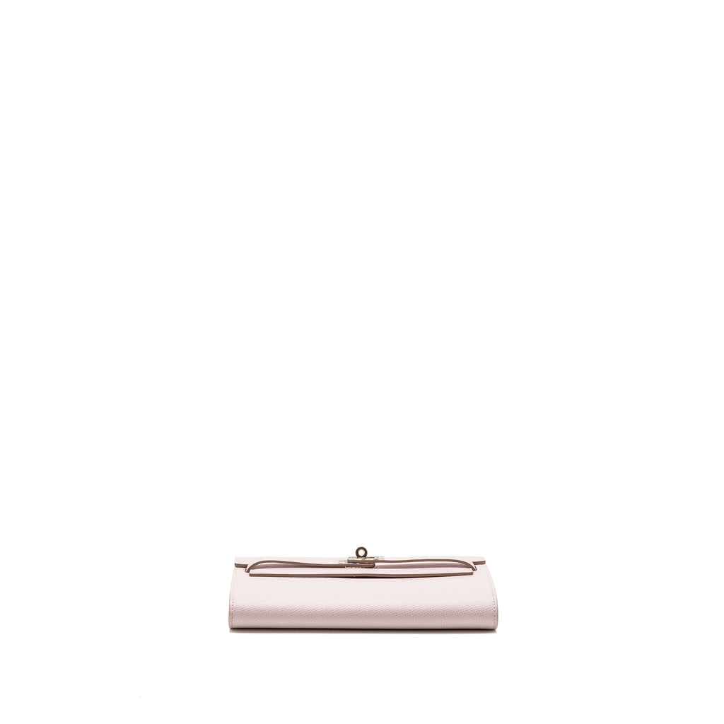HERMES KELLY TO GO EPSOM MAUVE PALE SHW