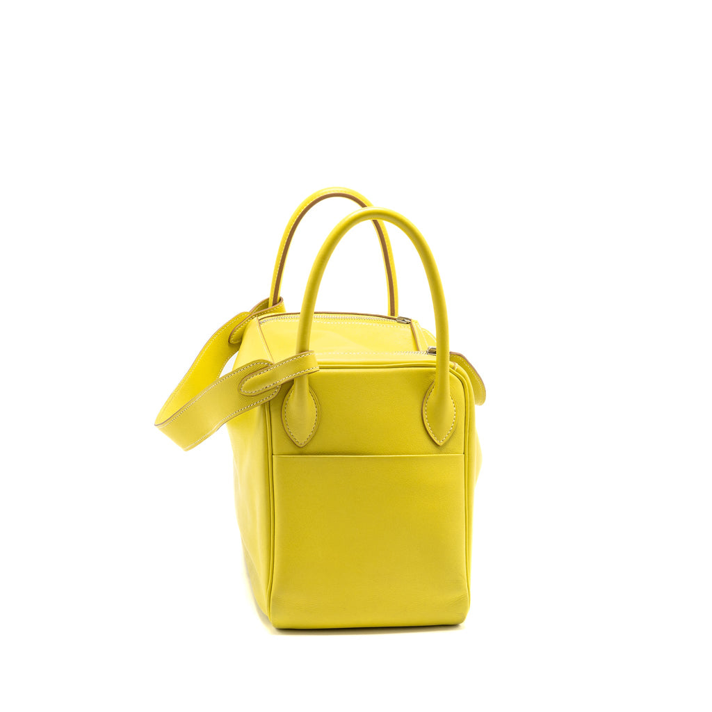 HERMES LINDY 30 SWIFT LIME SHW SQUARE O