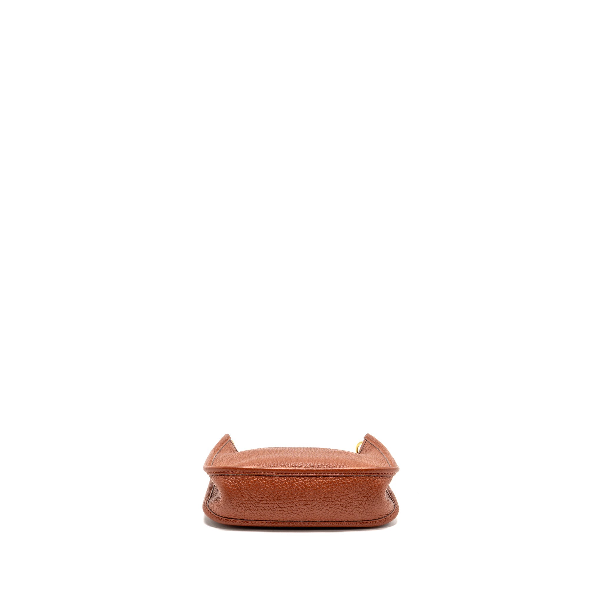 HERMES MINI EVELYNE CLEMENCE 6C CUIVRE/MULTICOLOUR GHW