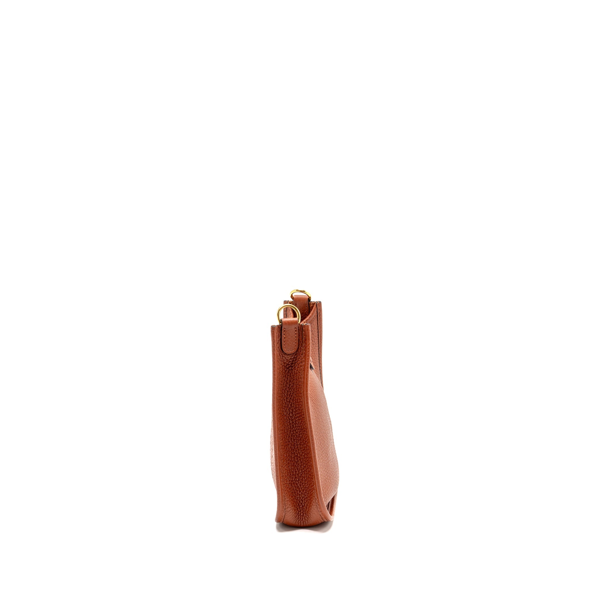 HERMES MINI EVELYNE CLEMENCE 6C CUIVRE/MULTICOLOUR GHW