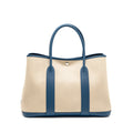 HERMES GARDEN PARTY 36 NEGONDA/CANVAS CRAIE/BLEU OUTREMER SHW
