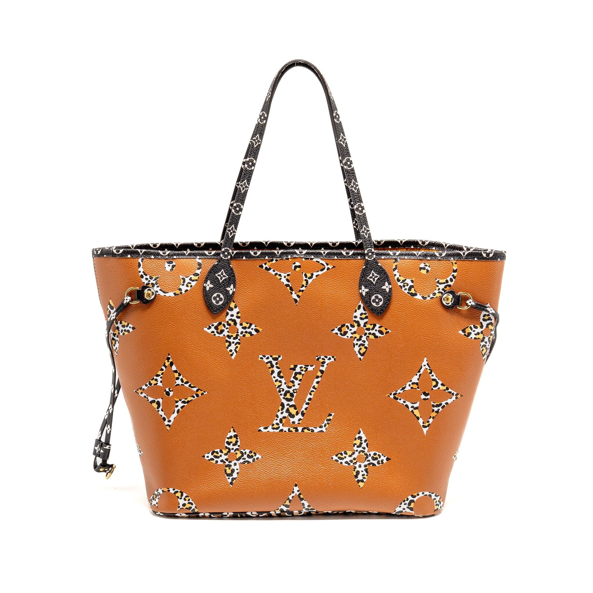 LOUIS VUITTON NEVERFULL MM GIANT MONOGRAM CANVAS MULTICOLOUR GHW