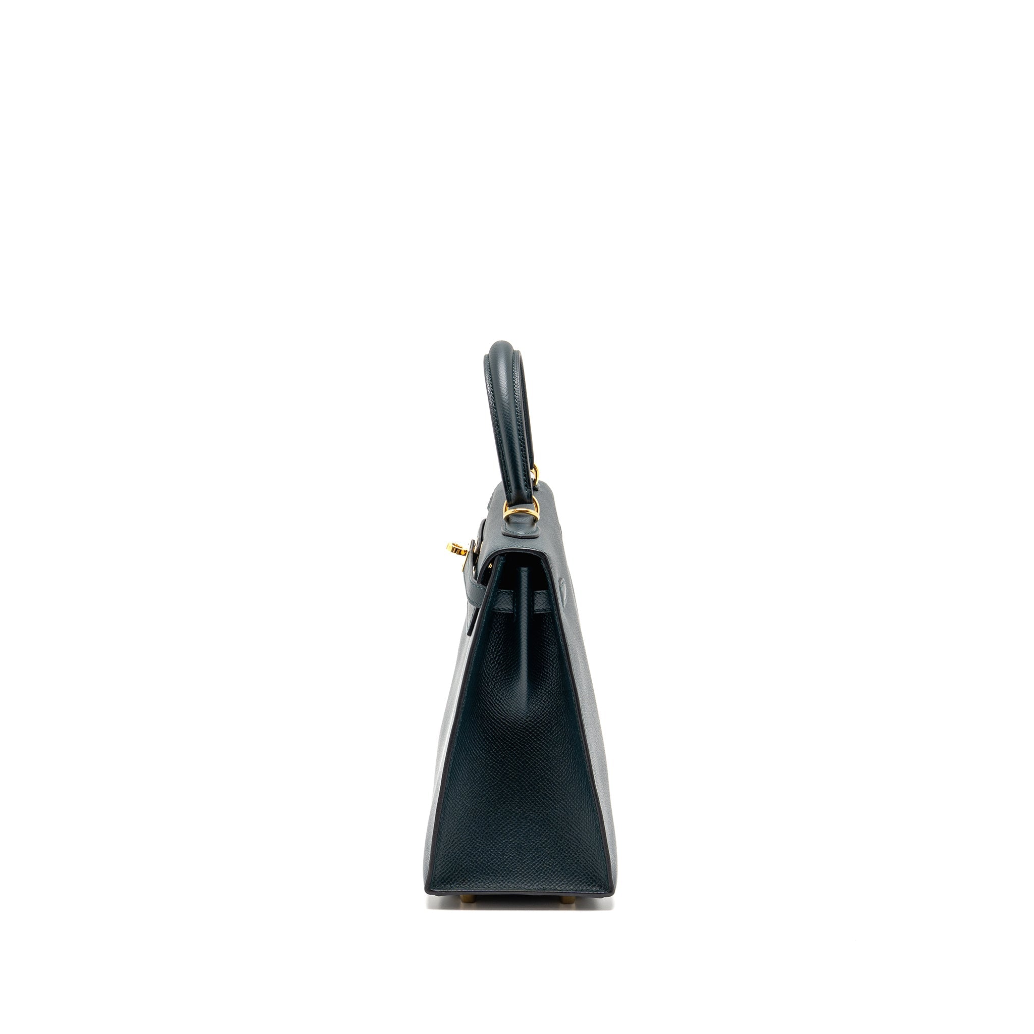 HERMES KELLY 25 EPSOM VERT CYPRESS GHW