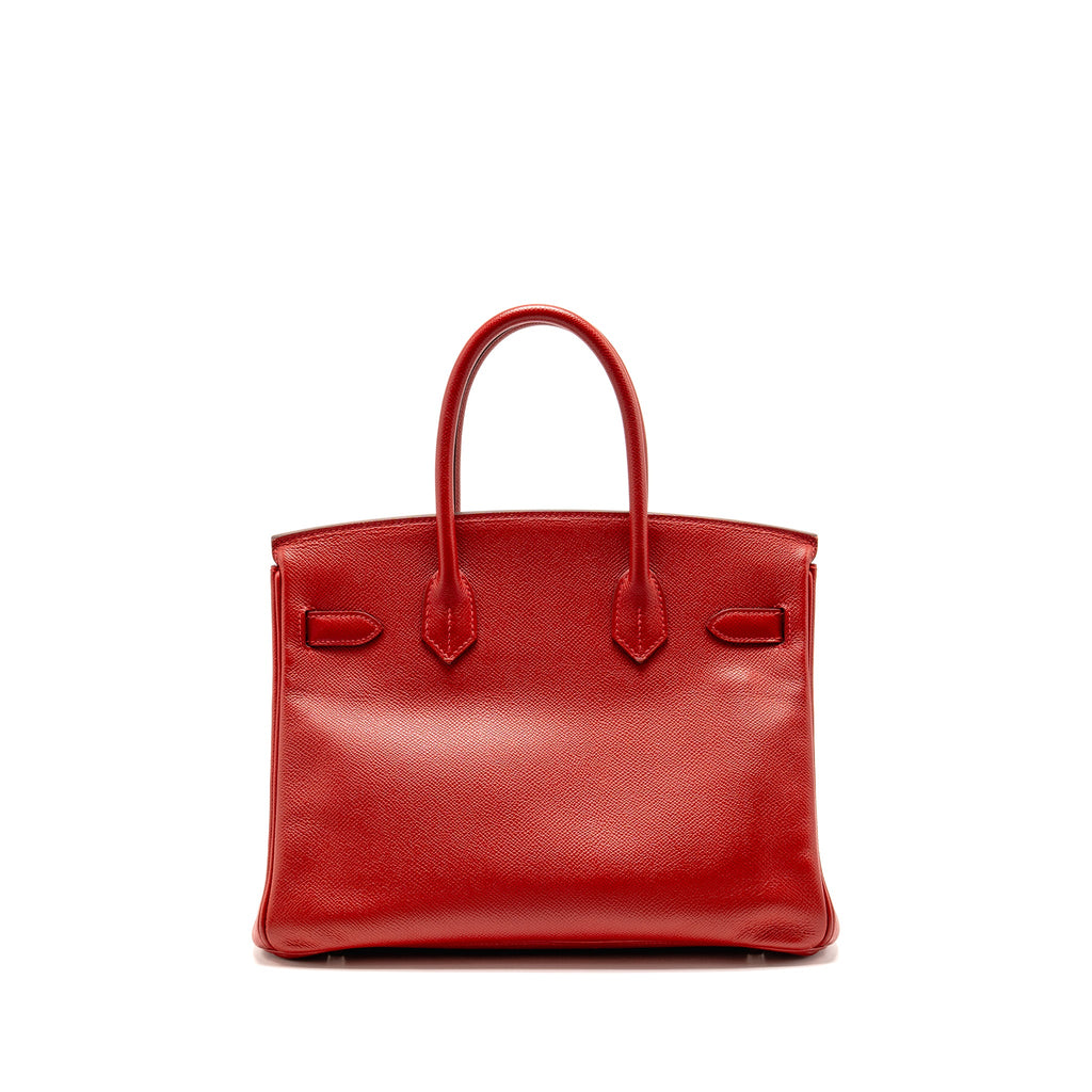 HERMES BIRKIN 30 EPSOM ROUGE CASAQUE SHW