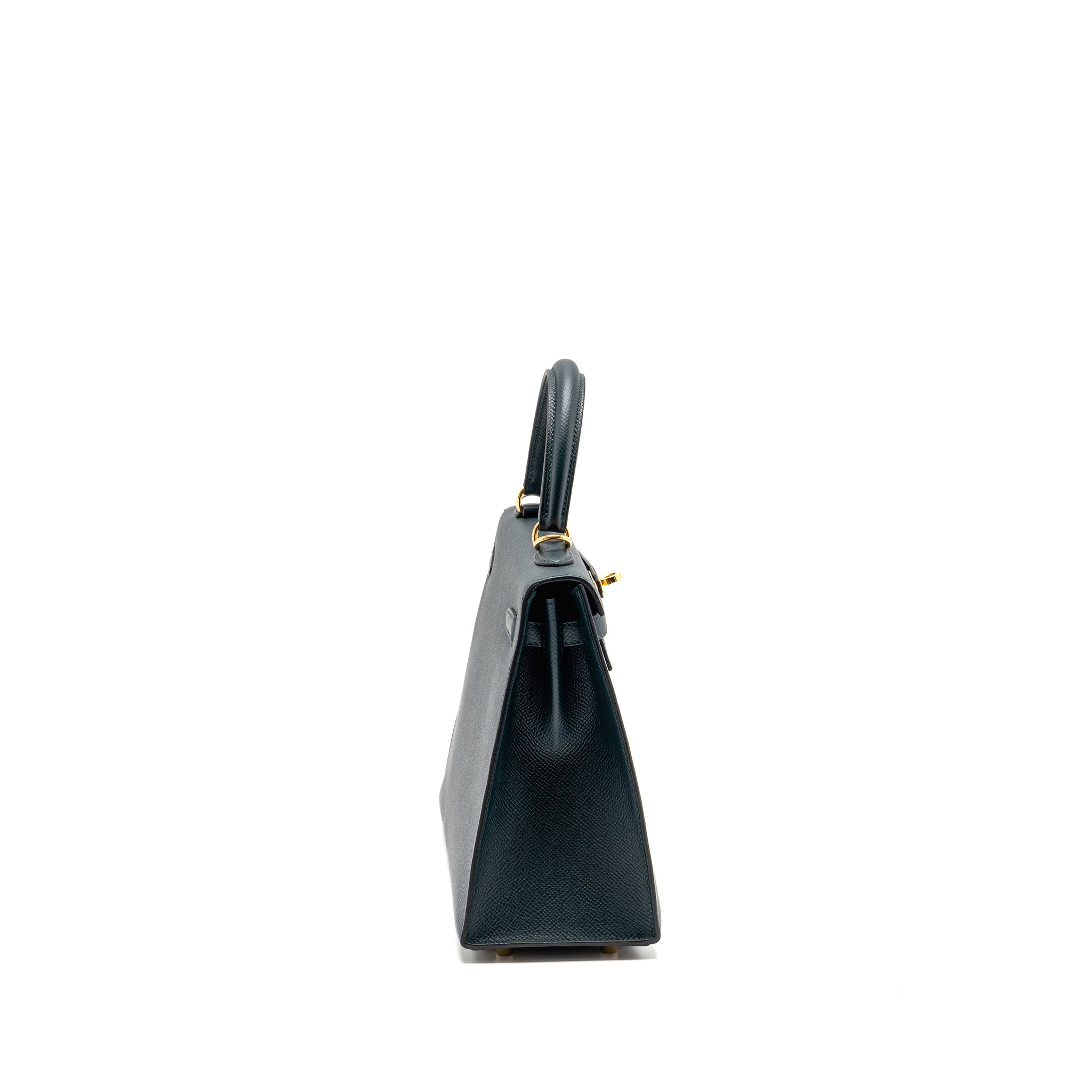 HERMES KELLY 25 EPSOM VERT CYPRESS GHW