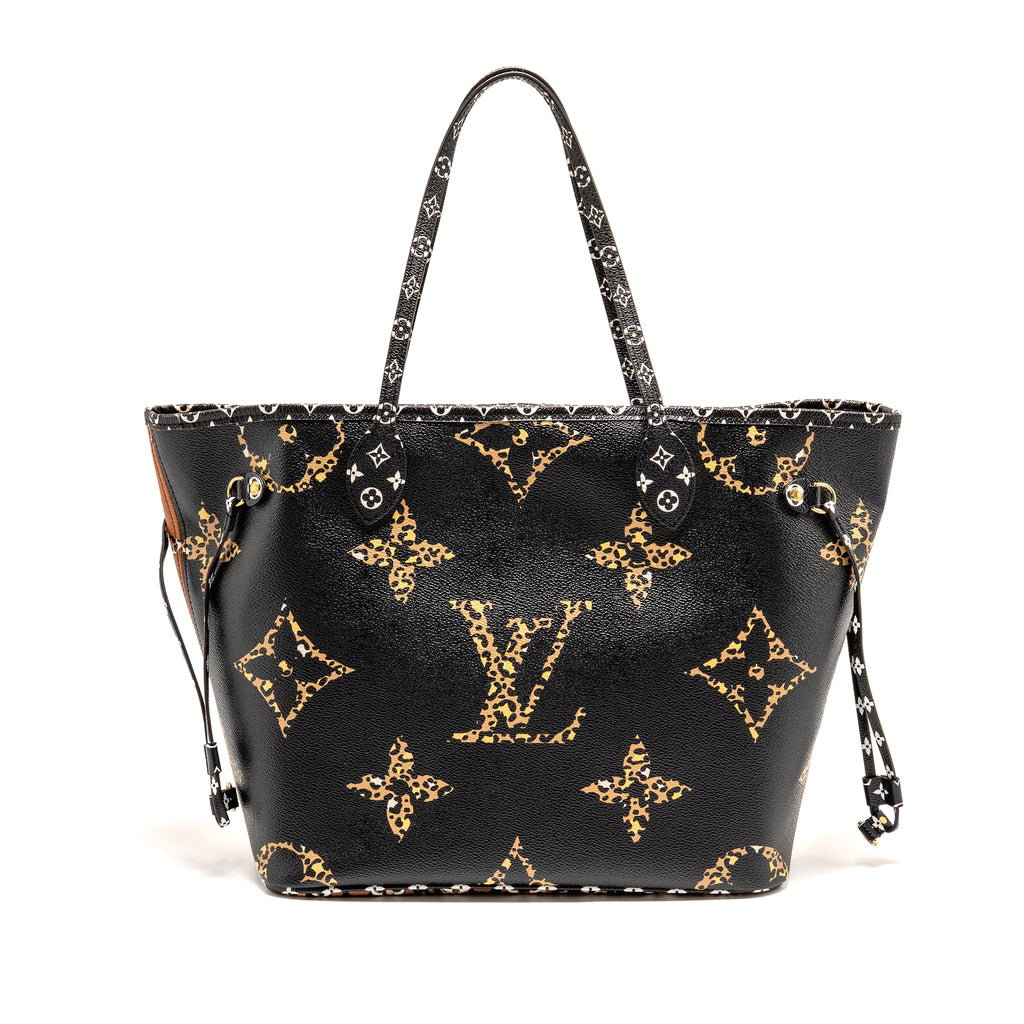 LOUIS VUITTON NEVERFULL MM GIANT MONOGRAM CANVAS MULTICOLOUR GHW