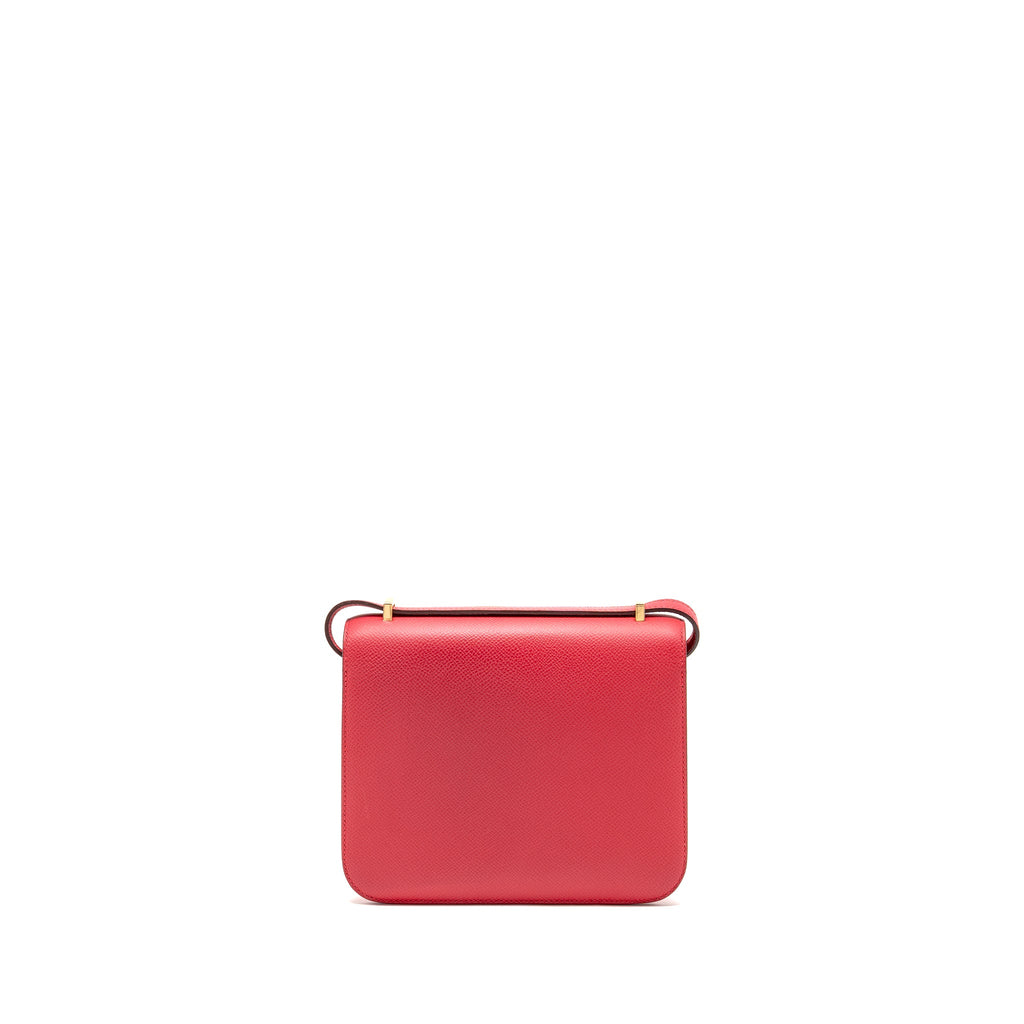 HERMES MINI CONSTANCE EPSOM ROSE EXTREME GHW