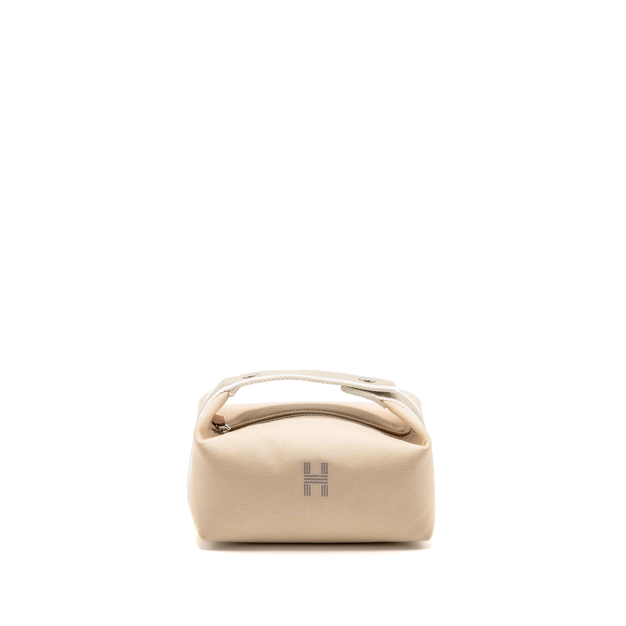 HERMES TROUSSE DE TOILETTE BRIDE A BRAC PM BEIGE SHW