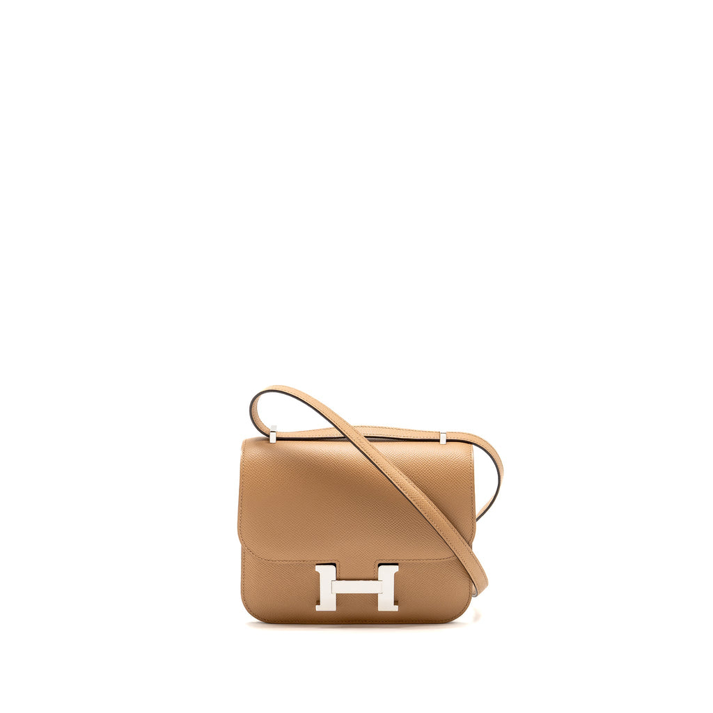 HERMES MINI CONSTANCE EPSOM 0M CHAI SHW