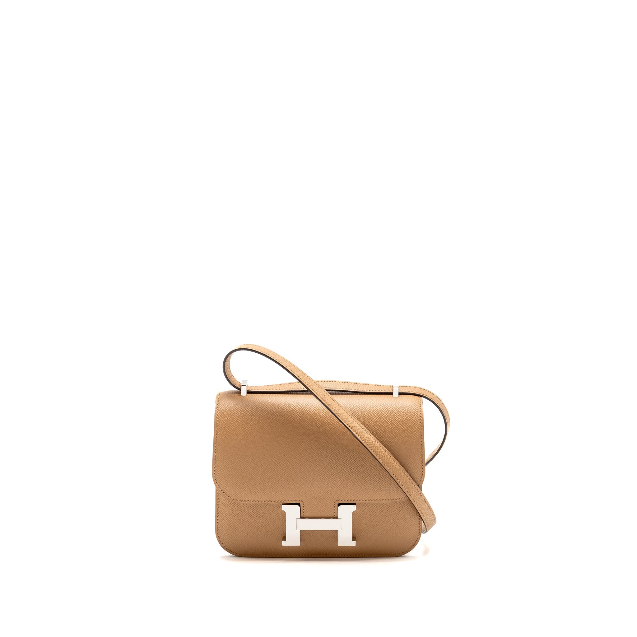 HERMES MINI CONSTANCE EPSOM 0M CHAI SHW