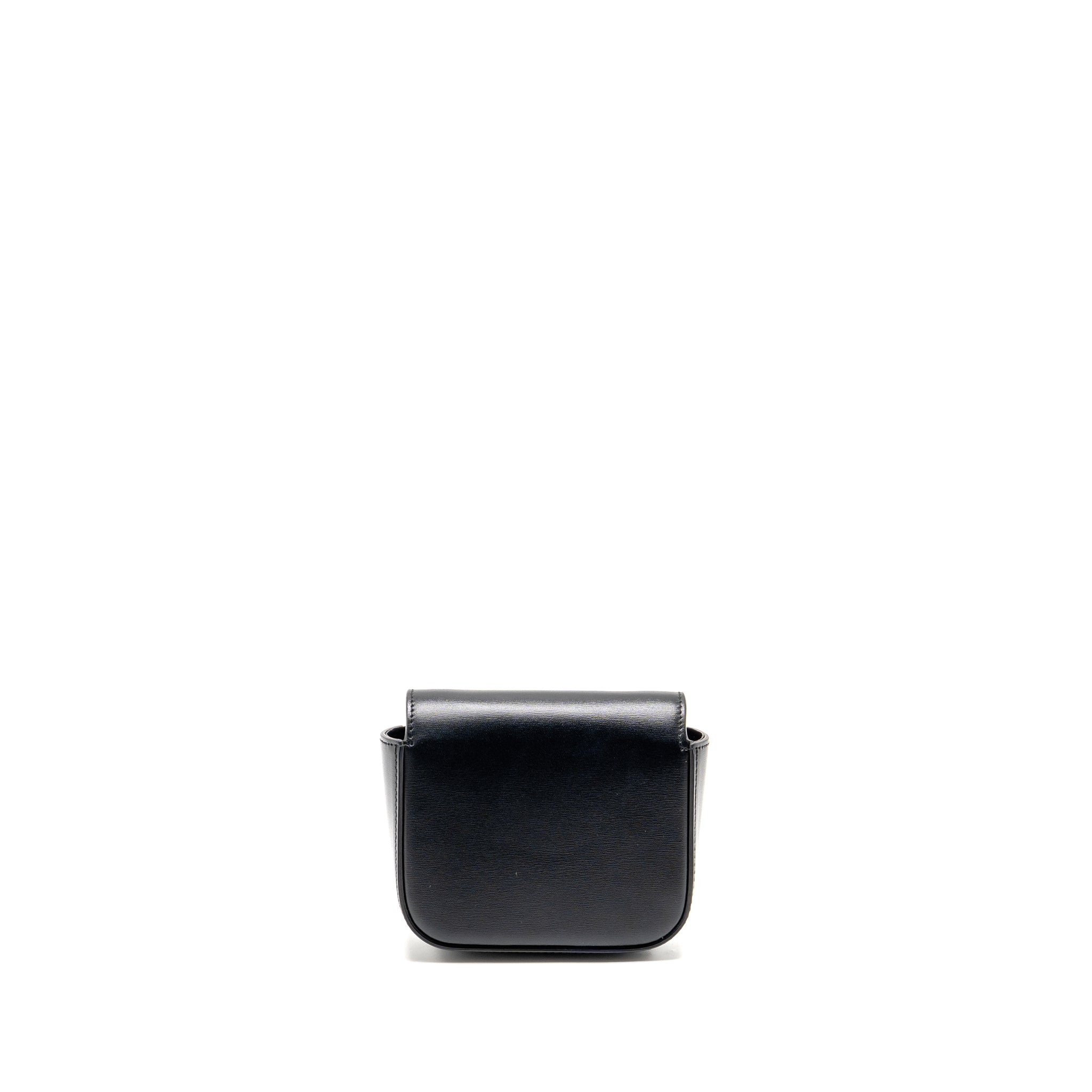 CELINE MINI CLAUDE CALFSKIN BLACK GHW
